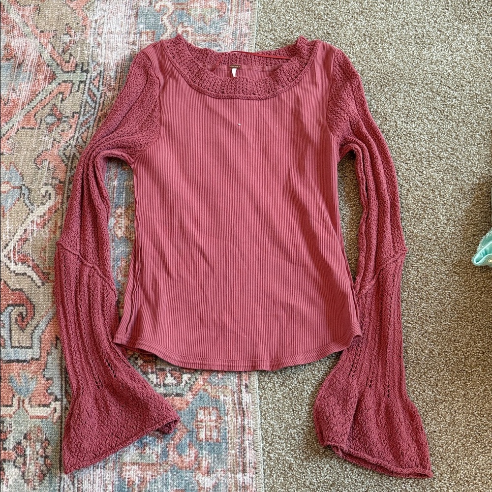 Free People Cuffing Season Top